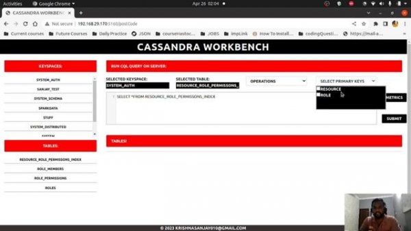 Open Source Cassandra workbench | Datastax | studio | Apache Cassandra | codenaman | KrishnaKalyan