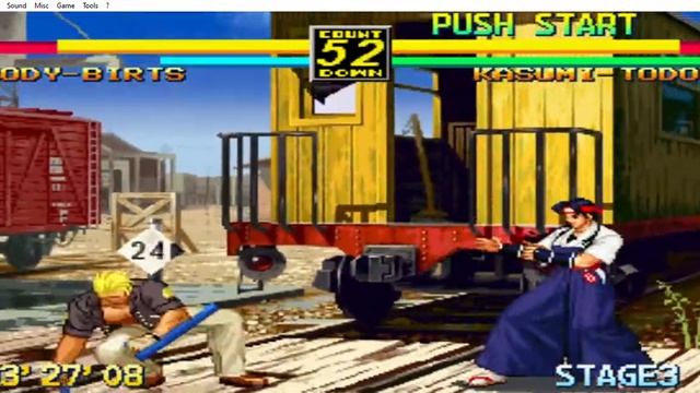 Art of Fighting 3 The Path of the Warrior NEO GEO смотреть онлайн
