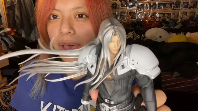 Final Fantasy VII Remake Sephiroth Statuette Unboxing смотреть онлайн