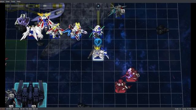 SD GUNDAM G GENERATION CROSS RAYS (yuzu emulator) Gundam 00 Stage 13 Normal смотреть онлайн