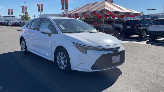 2021 Toyota Corolla San Bernardino, Riverside, Fontana, Corona, Ontario, CA P20437 смотреть онлайн