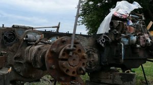 ЮМЗ-6.Демонтаж ступицы заднего моста