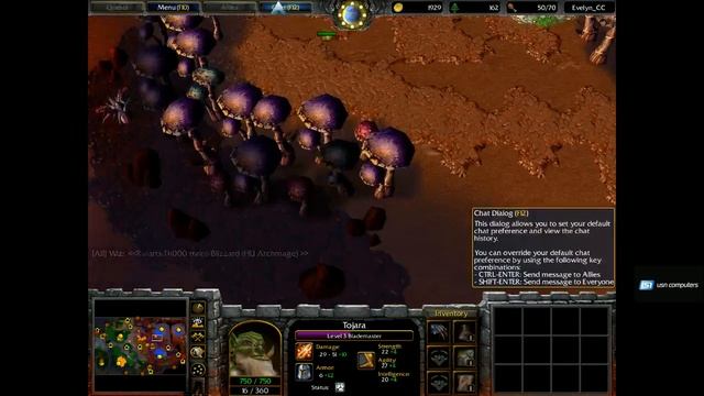 Финал WEL Th000 Vs Lyn Abver + Boni (wc3)