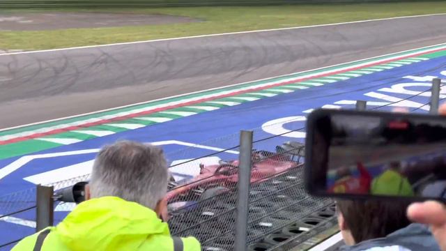 Charles Leclerc spinning out Imola 2022 Variante Alta смотреть онлайн