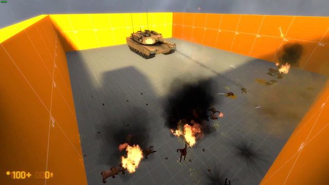 Black Mesa NPC Fight (Abrams Tank VS Headcrabs) смотреть онлайн