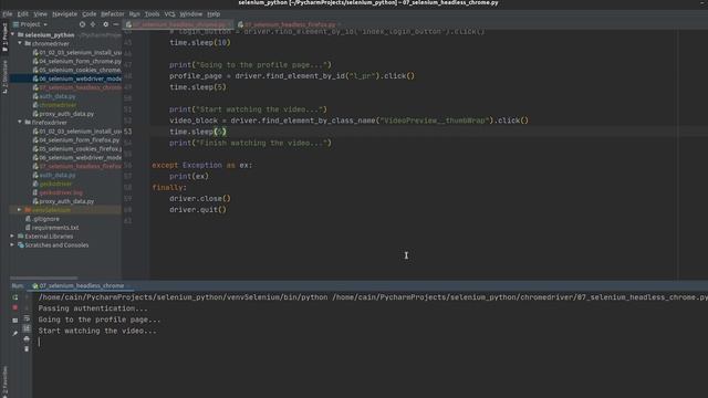 Python Selenium #7 Headless mode | Работа браузера в фоновом режиме смотреть онлайн
