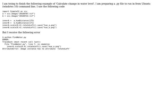 Error running python script of remote sensing example "Use Planet satellite imagery to calculate... смотреть онлайн