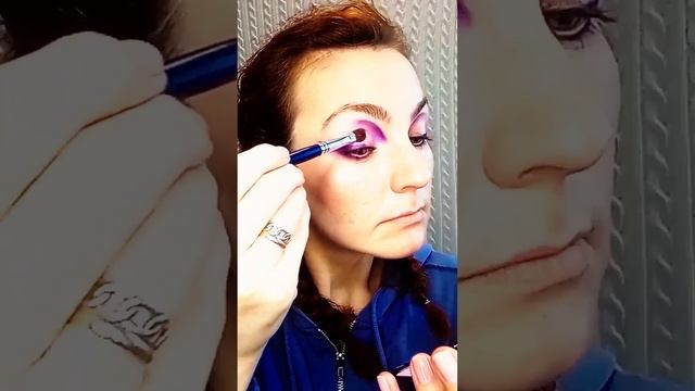 Сиреневый макияж на день рождение или на каждый день ? #shorts #short смотреть онлайн