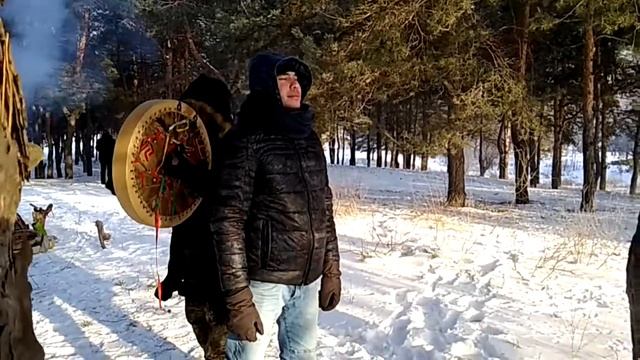 Шаманский бубен. Камлание на День Велеса смотреть онлайн