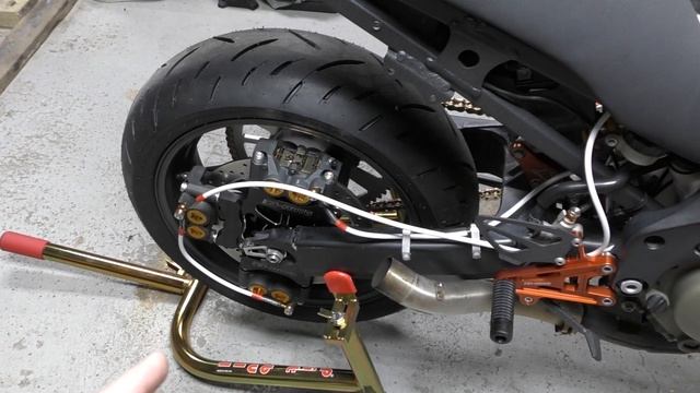 2001 F4i Stunt Bike Build - Episode 14: Handbrake Install