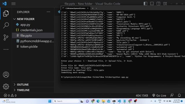 Python 3 Google Drive API OAuth2 to Upload, Download & Read All Files From Drive in Command Line смотреть онлайн