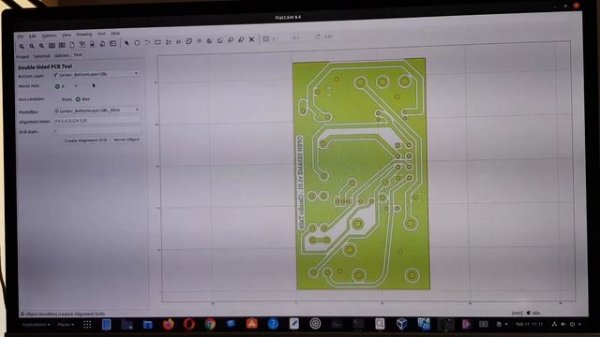 From EasyEDA Circuit to FlatCAM mirrored G Code pt 1
