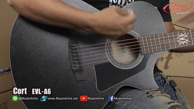 Cort EVL A6 | กีต้าร์โปร่งไฟฟ้า [ MA รีวิว ] смотреть онлайн