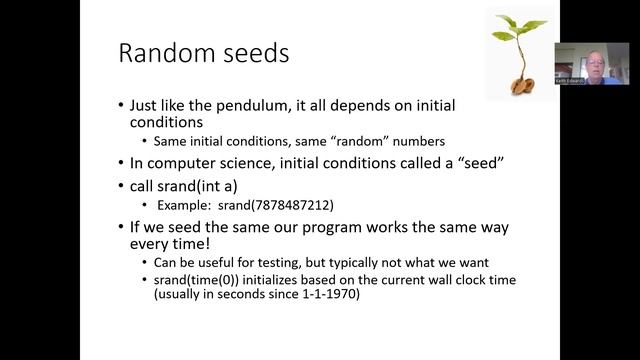 CS150 Random Numbers смотреть онлайн