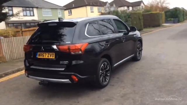 WR67ZVO MITSUBISHI OUTLANDER PHEV 5H BLACK 2017, MC Glyn Hopkin Col Mitsubishi смотреть онлайн