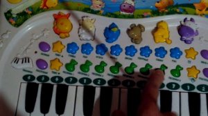 Детский Синтезатор Simba 4015670 Пианино с животными