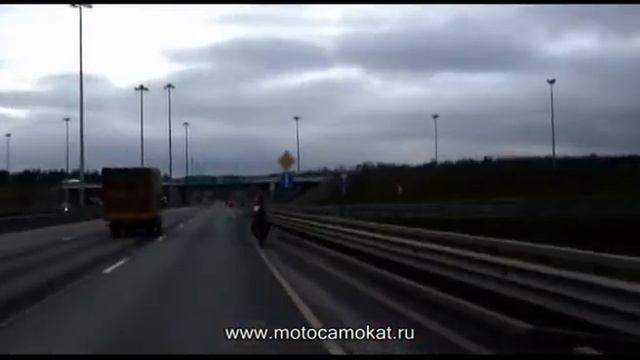 Моноциклы НПО "КТ" по Питерскому КАДу 2013г. /Monocycle, Dynаsphere, Monowheel смотреть онлайн