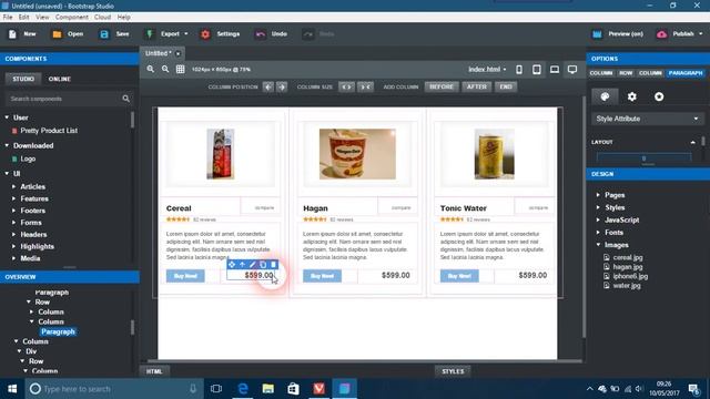 Bootstrap Studio and introduction to Ecommerce using Paypal смотреть онлайн