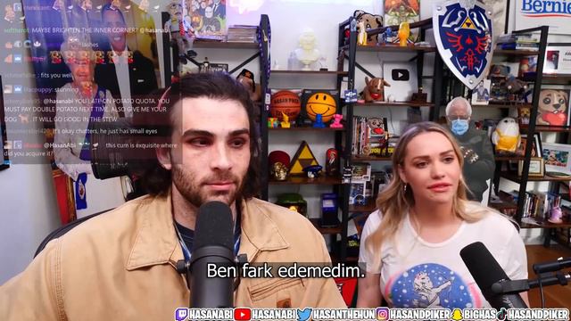 Mia Malkova sonunda Hasanabi'nin evine geldi - Türkçe Altyazı смотреть онлайн