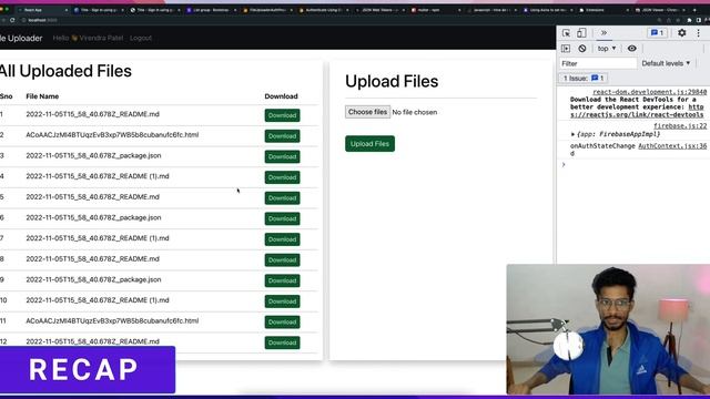 Preview Of Files Uploading Task - MERN Stack смотреть онлайн