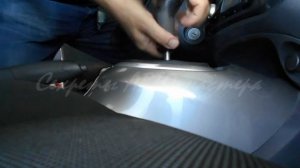 Снимаем ручку КПП  Ниссан ЖУК.