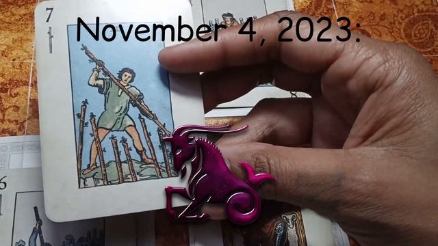 Capricorn ♑ November 4, 2023: Saturn?Goes Direct Today‼️? смотреть онлайн