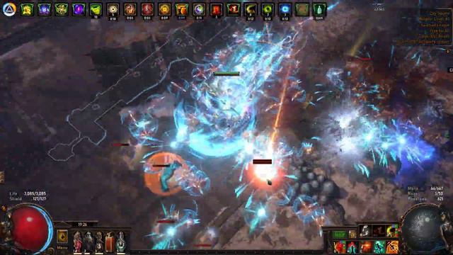 Path of Exile Venom Gyre 16m dps смотреть онлайн