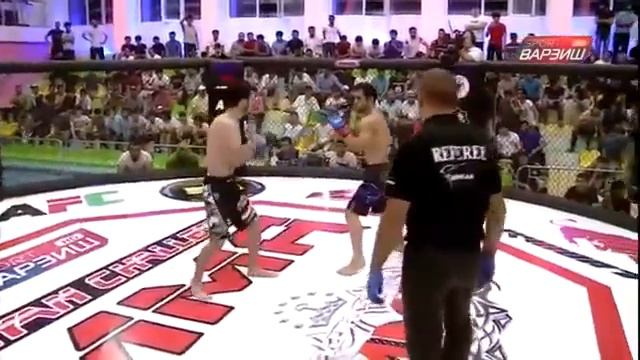 Бой без правил. Фирдавс Зарифов (Таджикистан) vs Наримон Муридпур (Иран) смотреть онлайн
