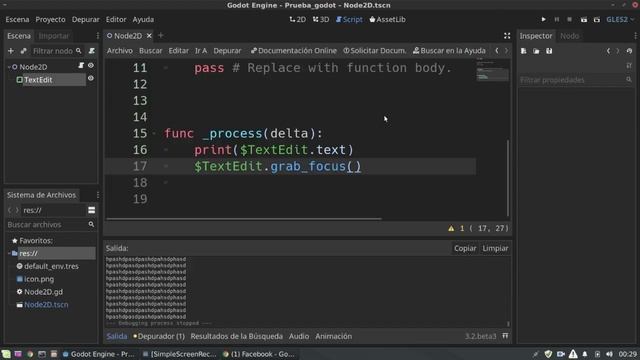 Godot engine TEXTEDIT crear input de teclas sin presionar click смотреть онлайн