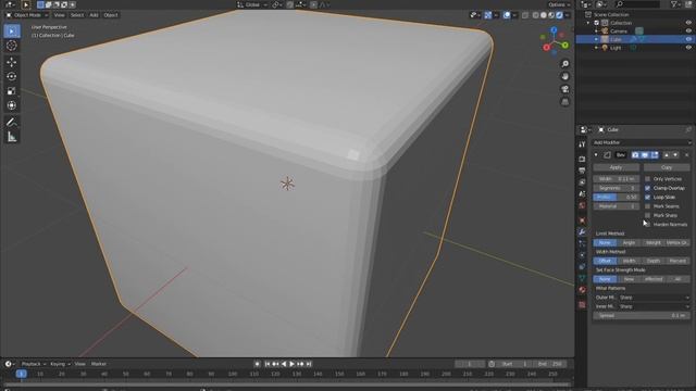 Blender 2.81 Модификаторы Array, Bevel и Boolean смотреть онлайн