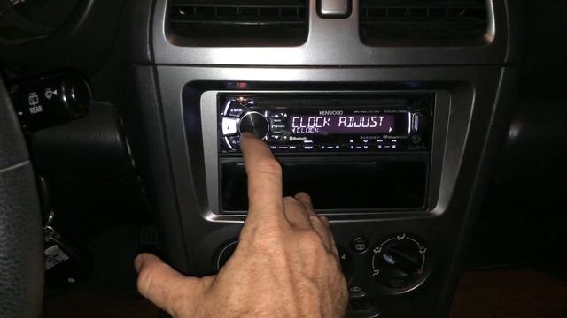 How To Set The Clock On A Kenwood KDC Car Stereo