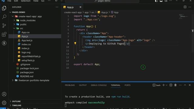Host on GitHub Pages: Showcase Your Portfolio or React App for Free смотреть онлайн