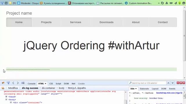 jQuery UI sortable 2/4 - Creazione della lista DB BootstrapBoilerplate e drag&drop [#withArtur] смотреть онлайн