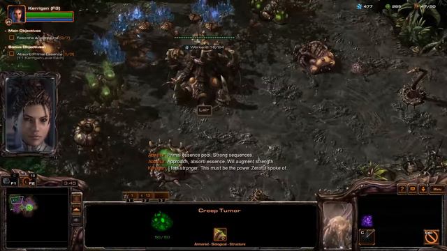 Starcraft 2: Heart of the Swarm Part 10 - It Wiggles, It Jiggles, It's Meat - CharacterSelect смотреть онлайн