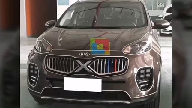 Griglia kia sportage nuovo modello X 3 colori Mascherina смотреть онлайн