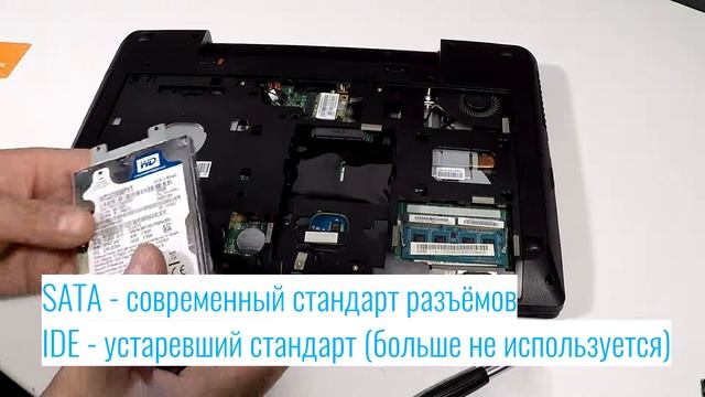 Как разобрать ноутбук LENOVO. Часть 2 : Комплектующие ноутбука смотреть онлайн