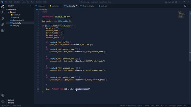 CRUD Operation Using AJAX In PHP & MySQL | Inserting, Deleting Features | Part 2 смотреть онлайн