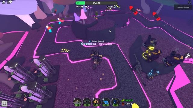 Explosive towers in Fallen Mode Roblox Tower Defense Simulator смотреть онлайн