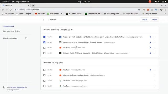 How to delete chrome history | how to clear cookies on chrome (hindi) смотреть онлайн