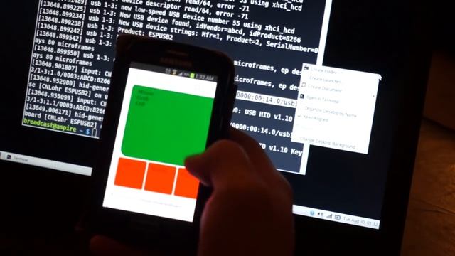 Wifi Controlled USB Mouse and Keyboard (ESP8285) смотреть онлайн