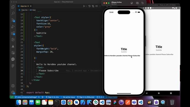React Native Text And Styling It (The Beginner's Guide to React Native Text) смотреть онлайн