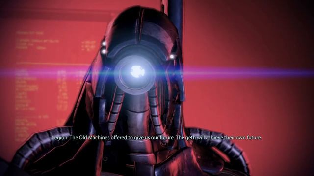 Mass Effect 2: Legion talks about the geth смотреть онлайн
