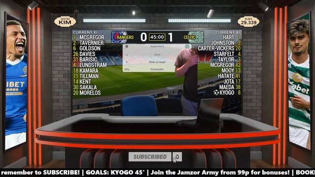 RANGERS v CELTIC Live Stream - Old Firm - Scottish League Cup Final - Football Watchalong смотреть онлайн