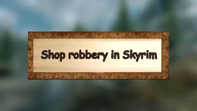 Shop robbery in Oblivion vs Skyrim смотреть онлайн