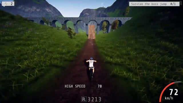 Jumping Over A Moving Train! | Highlands Boss Level | Descenders Extreme Mountain Biking Gameplay смотреть онлайн