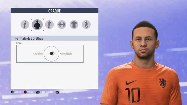 FIFA 19 - Face Memphis DEPAY - Pro Clubs - (HAWK SP) смотреть онлайн