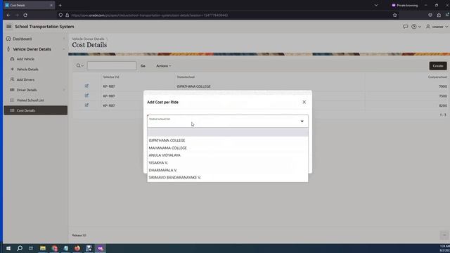 How to use School Transportation System In Oracle APEX смотреть онлайн