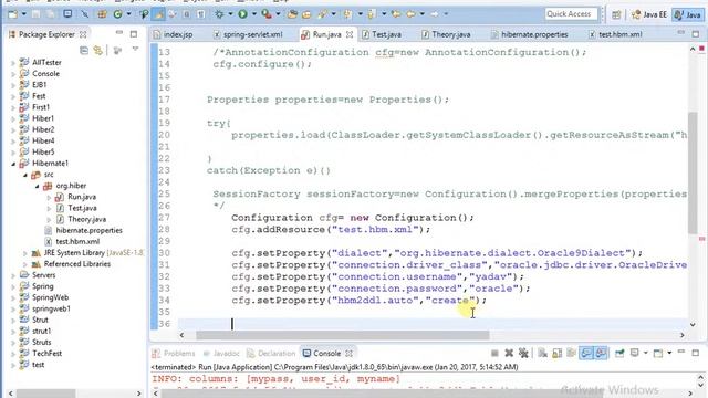 Hibernate Tutorial 13 || Hibernate property mapping using main class смотреть онлайн