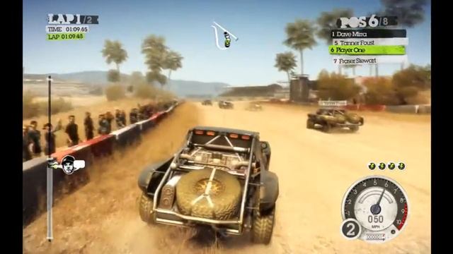 Dirt 2 demo Gameplay PC (HD) смотреть онлайн