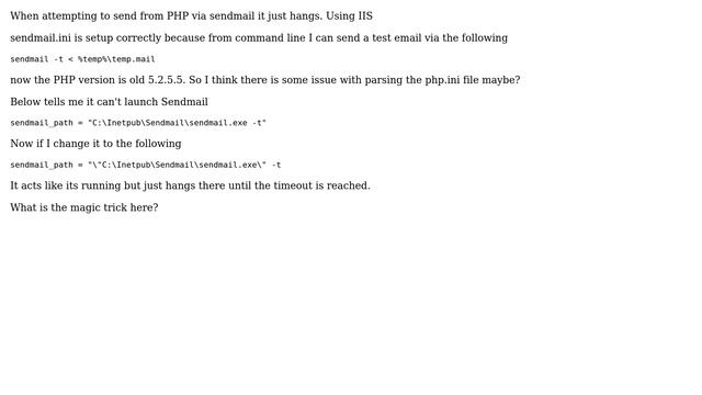 Using Fake Sendmail with PHP смотреть онлайн